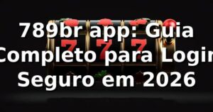 789br app: Guia Completo para Login Seguro em 2026 🔐