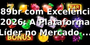 789br com Excelência 2026: A Plataforma Líder no Mercado de Jogos